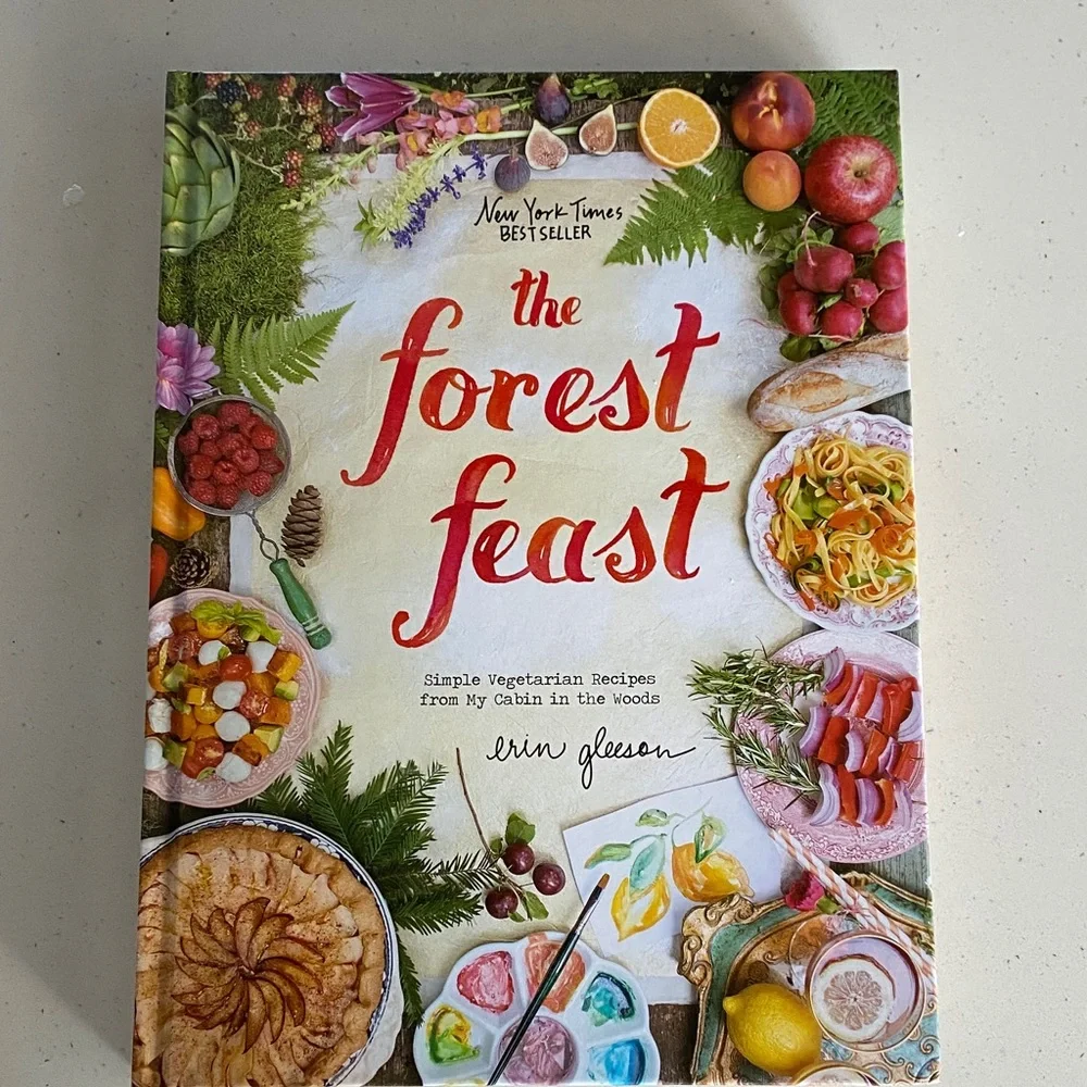 The Forest Feast Cookbook by Erin Gleeson - Colorful Cover